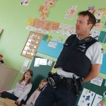 Een politiebezoek in onze klas!