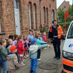 Een politiebezoek in onze klas!