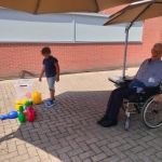 een dag in Woonzorgcentrum Sint-Medard en fietsdiploma zilver