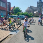 een dag in Woonzorgcentrum Sint-Medard en fietsdiploma zilver