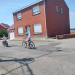 een dag in Woonzorgcentrum Sint-Medard en fietsdiploma zilver