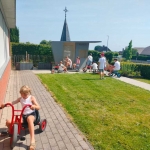 een dag in Woonzorgcentrum Sint-Medard en fietsdiploma zilver