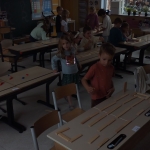 Maquette van de klas