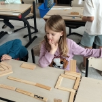 Maquette van de klas