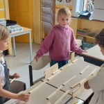 Maquette van de klas