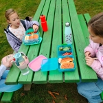bosleerwandeling en park- en bosspelen