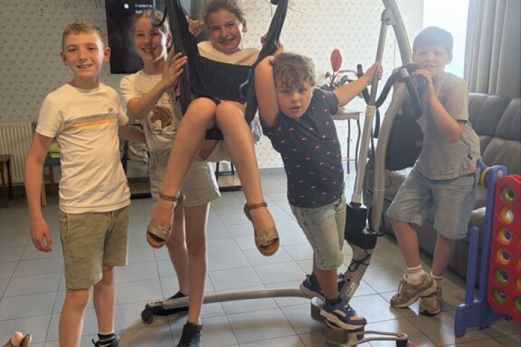 een dag in Woonzorgcentrum Sint-Medard en fietsdiploma zilver